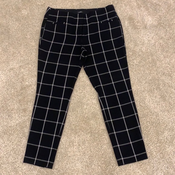 Loft Marissa Skinny Capri Dress Pant Sz 10 - Picture 1 of 6
